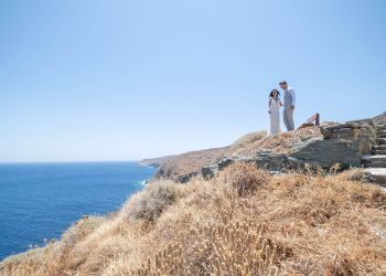 A destination wedding in Sifnos Island, Stefanos & Konstantina
